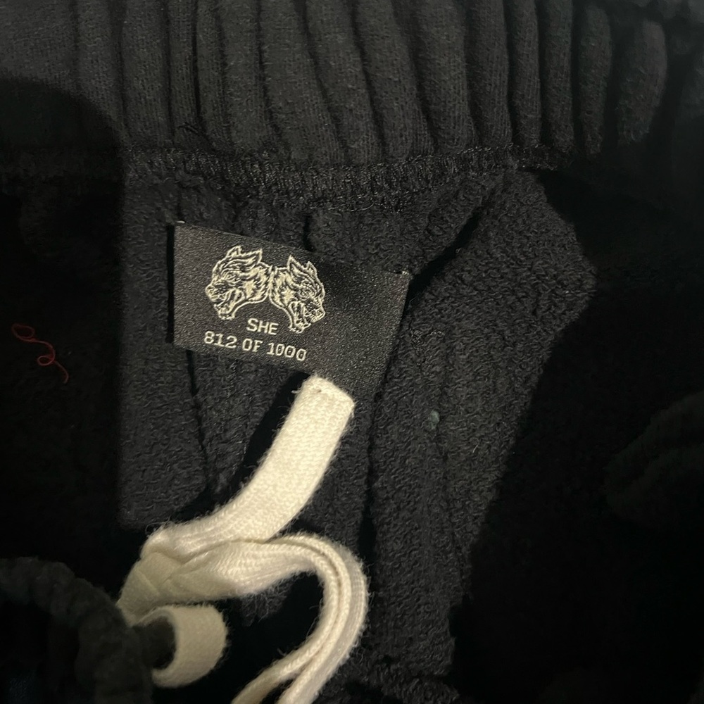 Darc Sport Black and Pink Straight Leg Pants - Picture 3 of 3